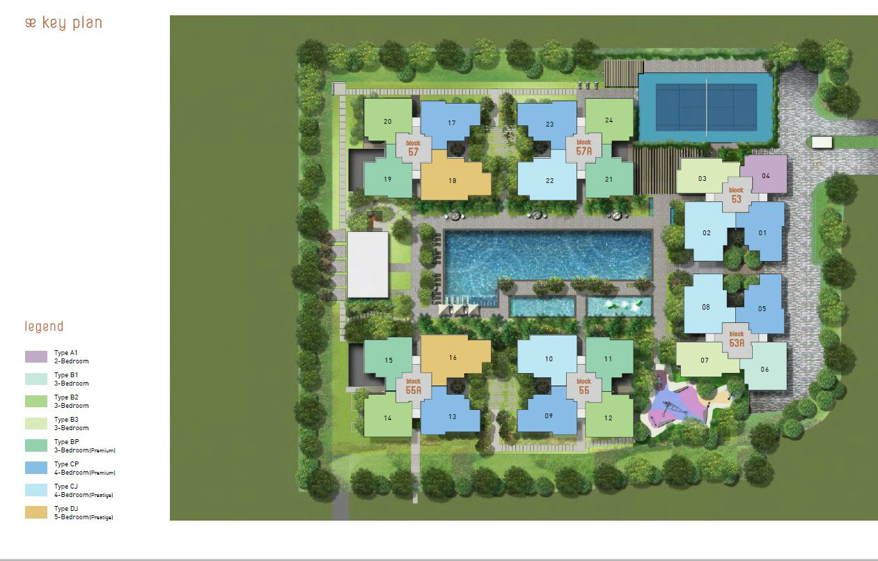 The Amore EC - Site Plan