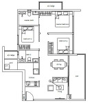 The Amore EC Floor Plan 3 bedroom B2g type (theamore-ec.com)